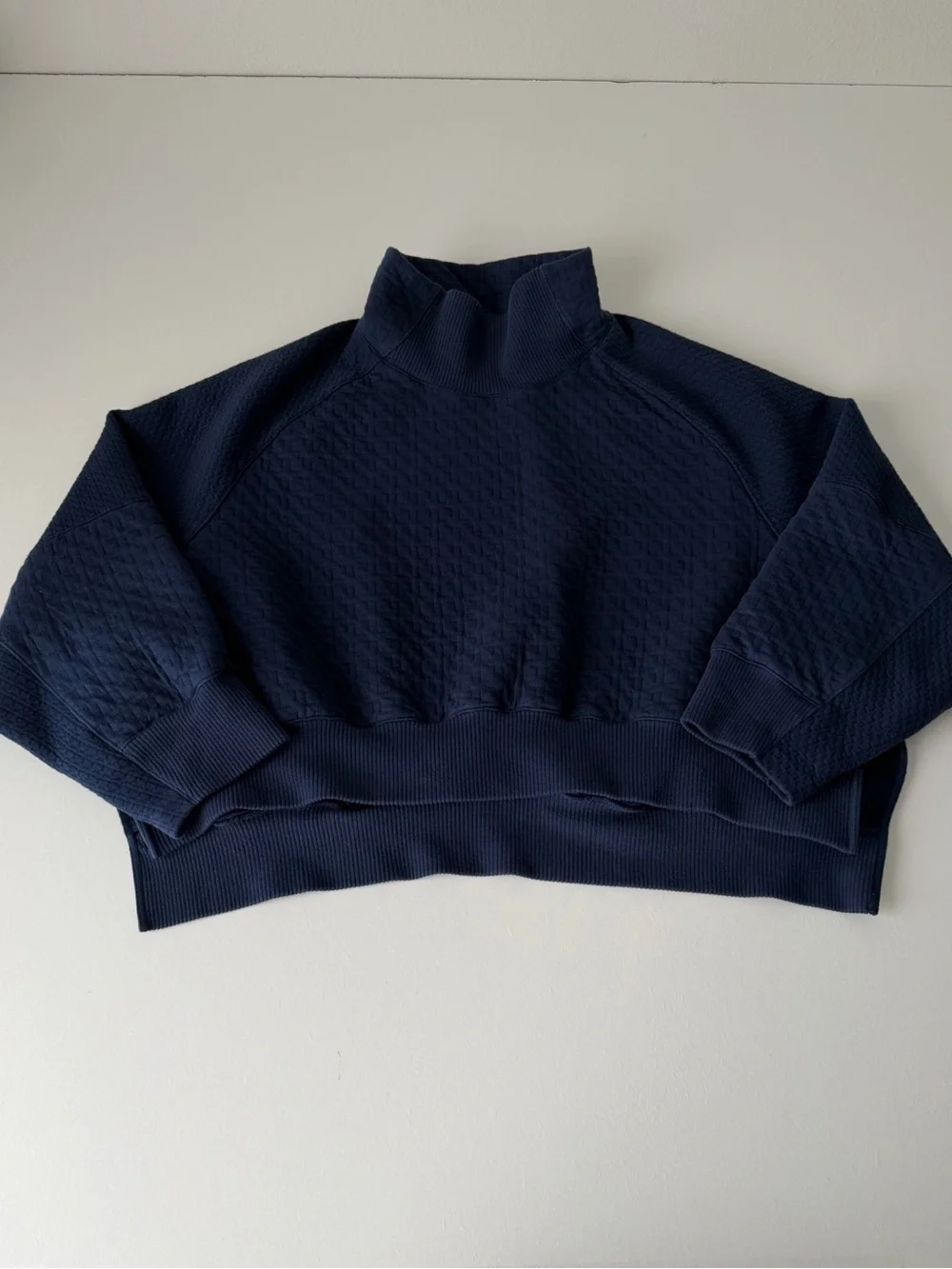 Nike Yoga Mock Neck Crewneck